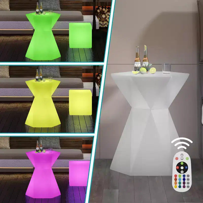 Table de bar rechargeable 30 H pour cocktail pub