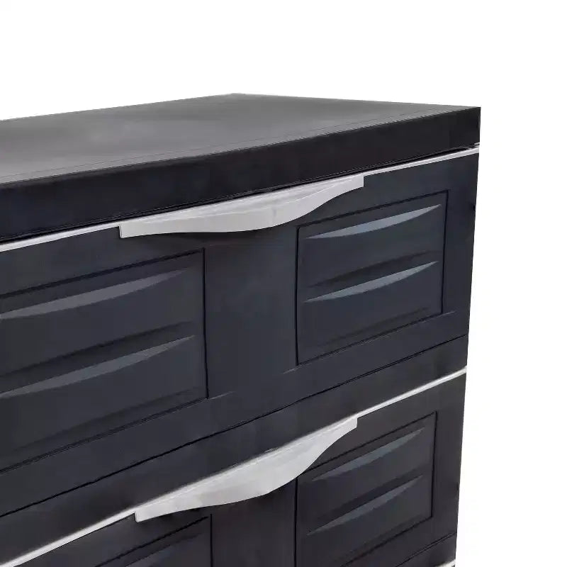 Organisateur de rangement à 3 tiroirs en plastique robuste