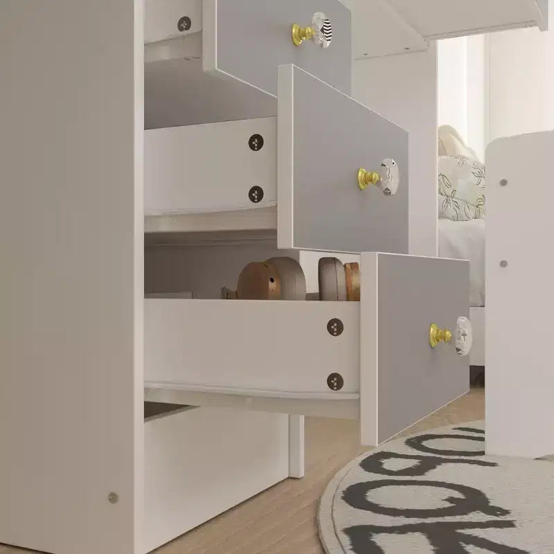 Coiffeuse avec tabouret et miroir