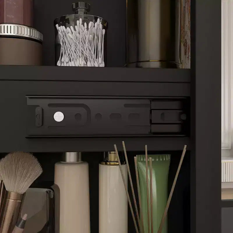Coiffeuse avec tabouret et miroir