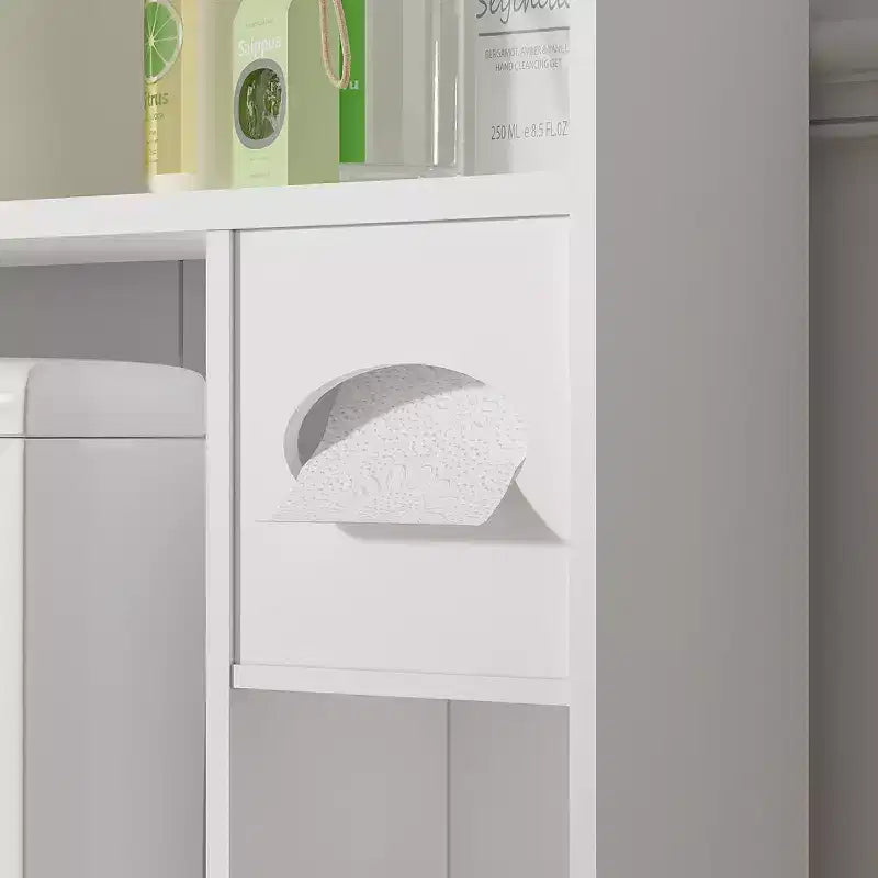 Meuble de rangement WC, Meuble de rangement avec porte