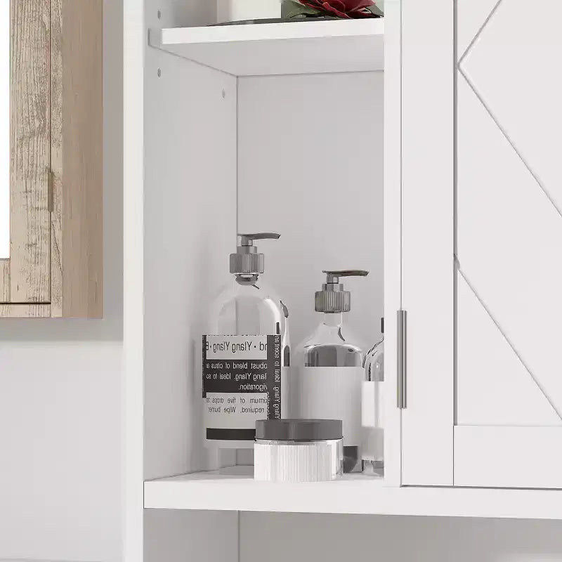 Meuble de rangement WC, Meuble de rangement avec porte