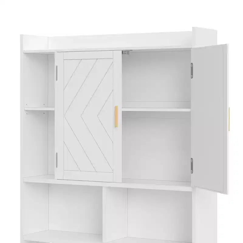 Meuble de rangement WC, Meuble de rangement avec porte