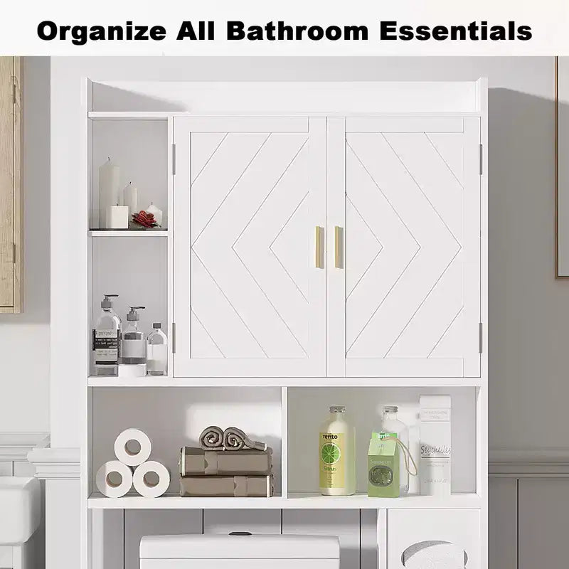 Meuble de rangement WC, Meuble de rangement avec porte