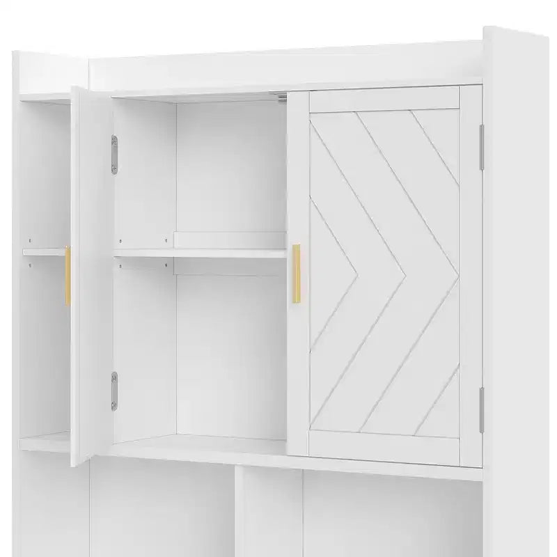 Meuble de rangement WC, Meuble de rangement avec porte