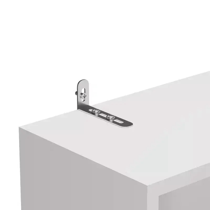 Vitrine blanche à 3 niveaux