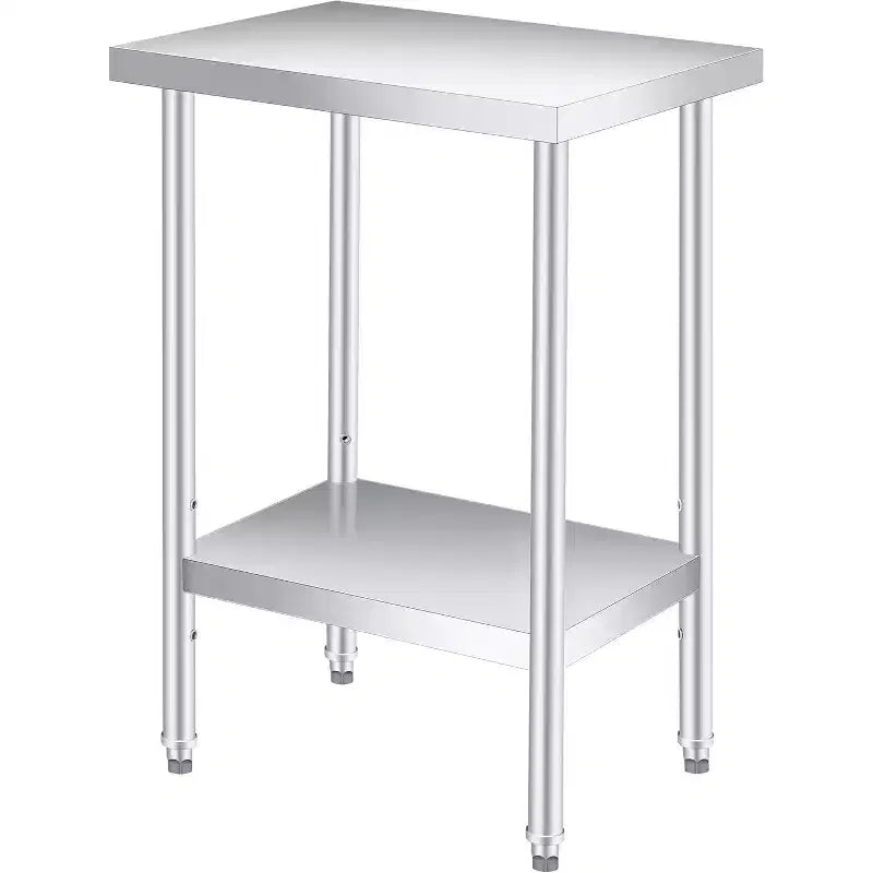 Table de travail en acier inoxydable