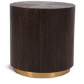 Meridian Furniture,Nile Brown Oak End Table