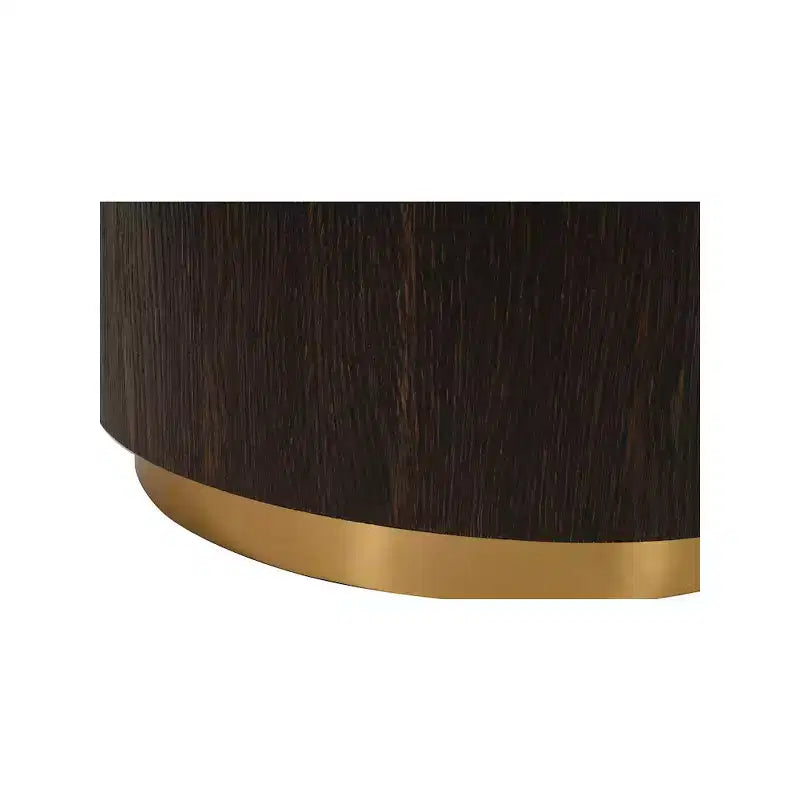 Meridian Furniture,Nile Brown Oak End Table
