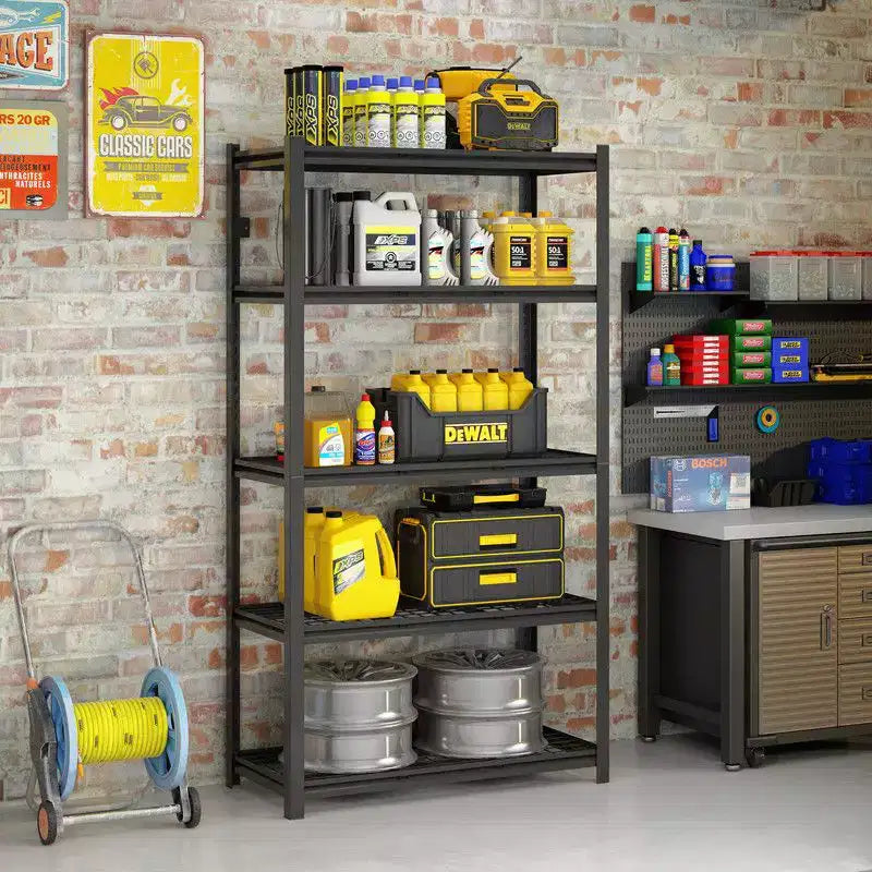 Karl Home 5-Tier Adjustable Metal Shelving Unit
