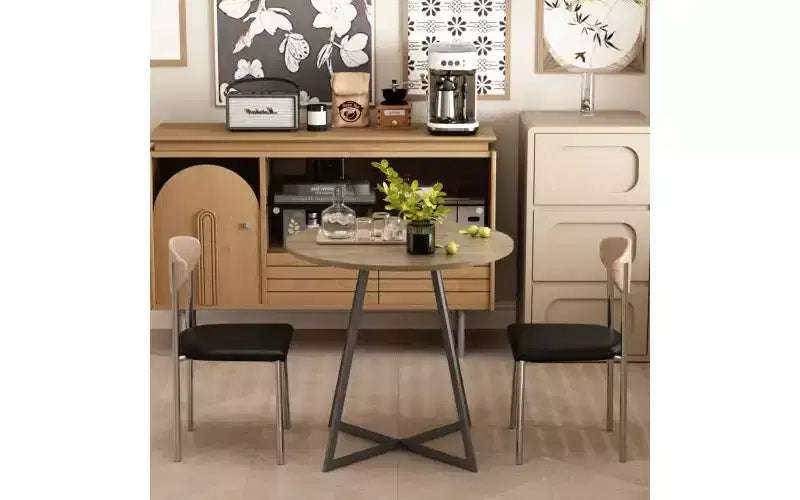 Table à manger ronde de 31,5 po, Petite table de cuisine
